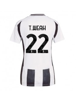 Billige Juventus Timothy Weah #22 Hjemmedrakt Dame 2024-25 Kortermet